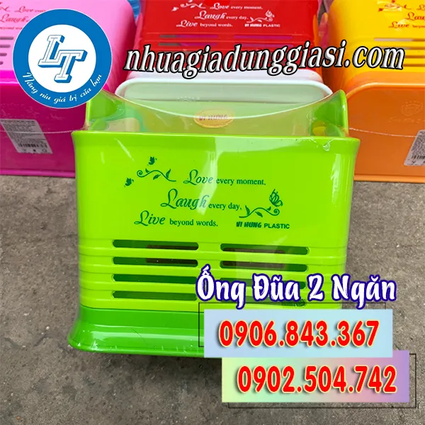 ỐNG ĐỰNG ĐŨA NHỰA CHỮ NHẬT