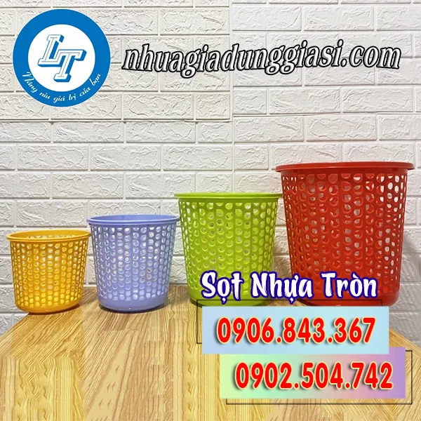 SỌT NHỰA TRÒN