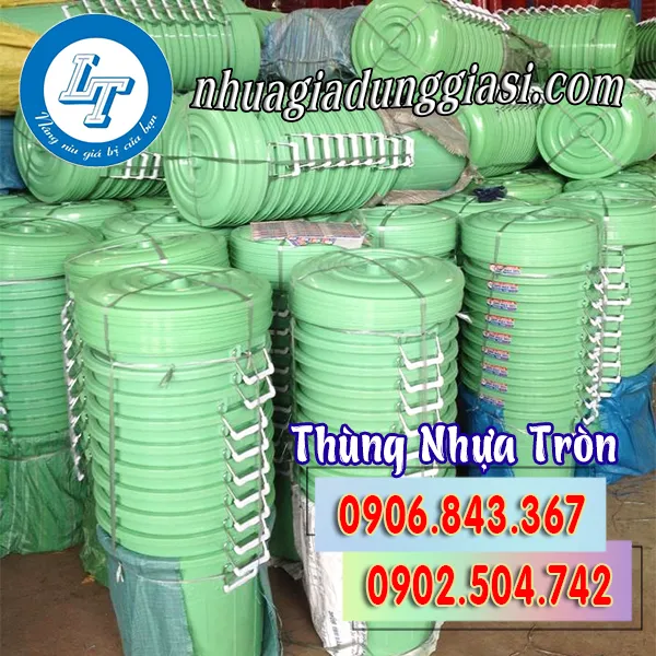THÙNG NHỰA TRÒN