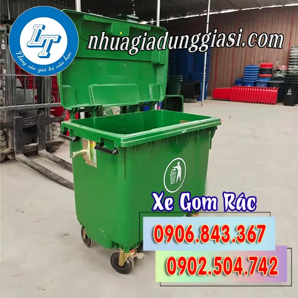 XE THU GOM RÁC ĐẨY TAY