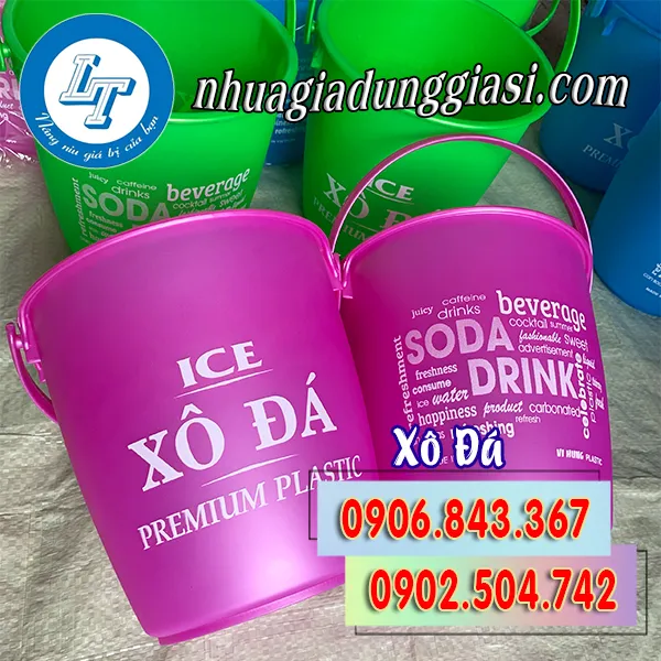 XÔ ĐÁ NHỰA