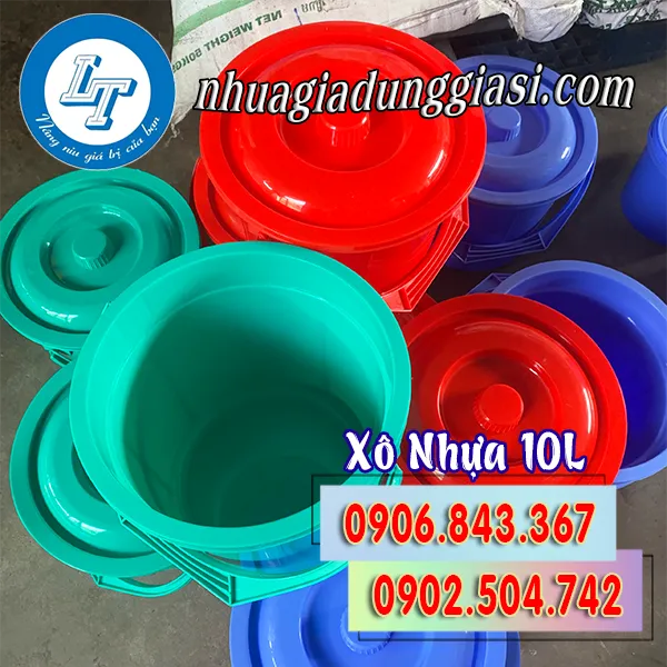 XÔ NHỰA 10L