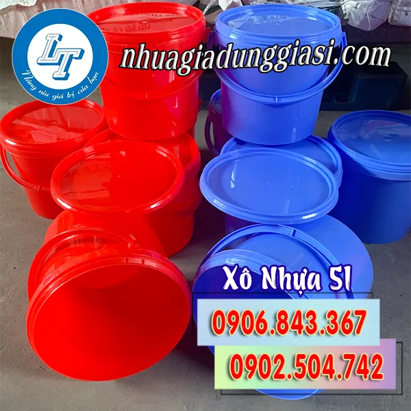XÔ NHỰA 5L