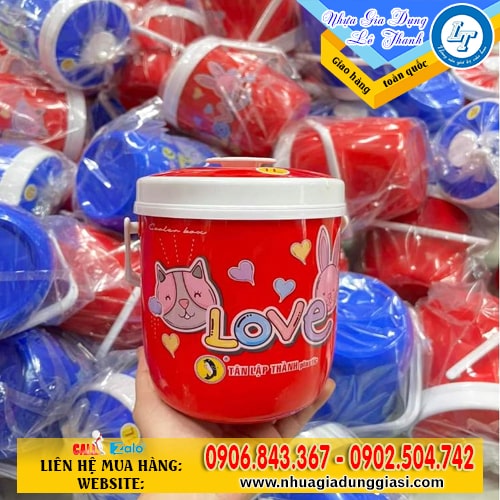 Thùng đá nhựa nhỏ gọn Thùng đá nhựa nhỏ gọn