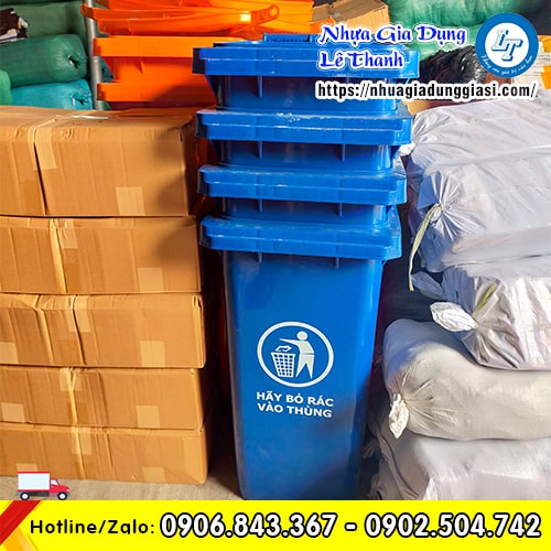 Thùng đựng rác 120 lít Thùng đựng rác 120 lít