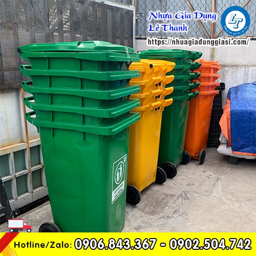 Thùng đựng rác 240 lít Thùng đựng rác 240 lít