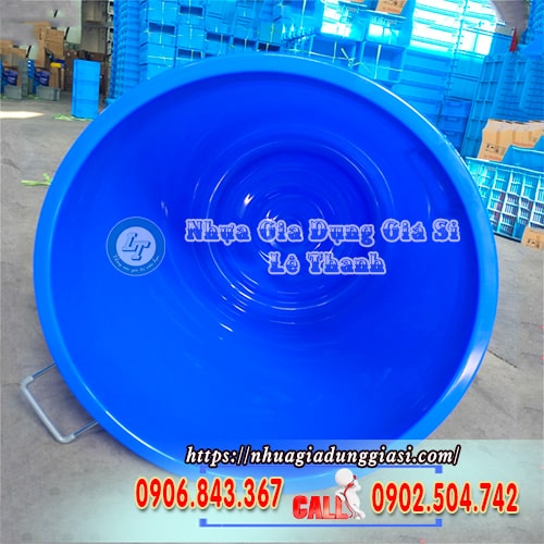 Thùng nhựa 60l thành dày lòng sâu