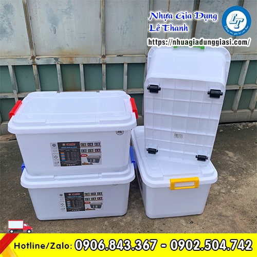 Thùng nhựa chữ nhật 35l Thùng nhựa chữ nhật 35l