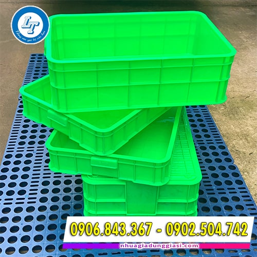 Thùng nhựa công nghiệp dày dặn bền bỉ nhiều kích cỡ Thùng nhựa công nghiệp dày dặn bền bỉ nhiều kích cỡ