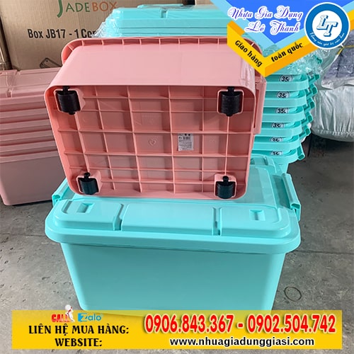 Thùng nhựa đa năng có bánh xe Thùng nhựa đa năng có bánh xe