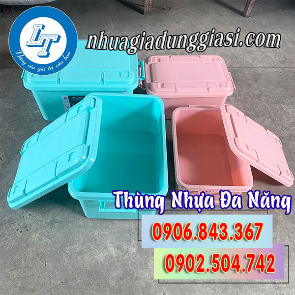 Thùng nhựa đa năng đựng đồ