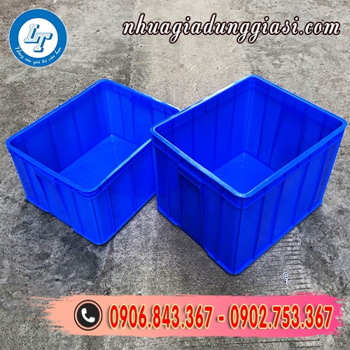 Thùng nhựa đặc đa dạng kích cỡ Thùng nhựa đặc đa dạng kích cỡ