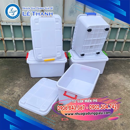 Thùng nhựa đựng thực phẩm giá sỉ chất lượng Thùng nhựa đựng thực phẩm giá sỉ chất lượng