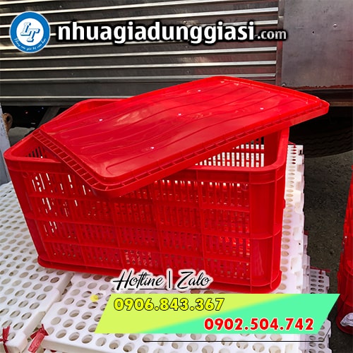 Thùng nhựa rỗng có nắp đậy Thùng nhựa rỗng có nắp đậy