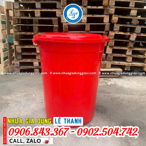 Thùng nhựa tròn 220l Thùng nhựa tròn 220l