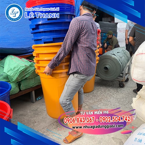 Thùng nhựa tròn giao nhanh toàn quốc