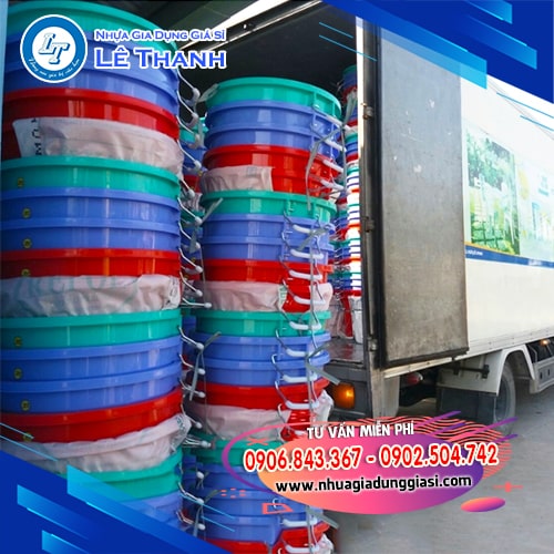 Thùng nhựa tròn giao nhanh