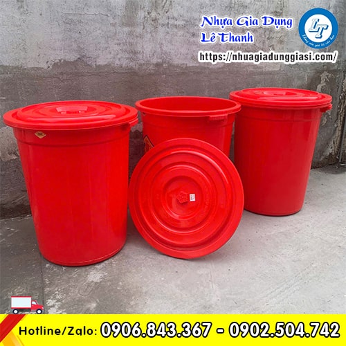 Thùng nhựa tròn lớn độ bền cao Thùng nhựa tròn lớn độ bền cao