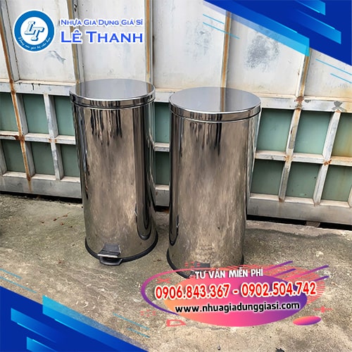 Thùng rác inox Thùng rác inox