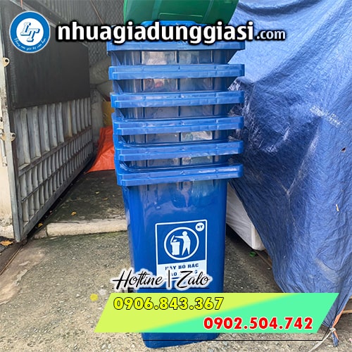 Thùng rác nhựa 120l độ bền cao Thùng rác nhựa 120l độ bền cao