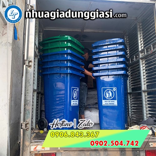Thùng rác nhựa 120l giá sỉ rẻ tận xưởng Thùng rác nhựa 120l giá sỉ rẻ tận xưởng
