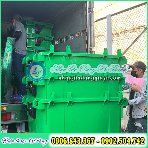 Thùng rác nhựa giao nhanh toàn quốc