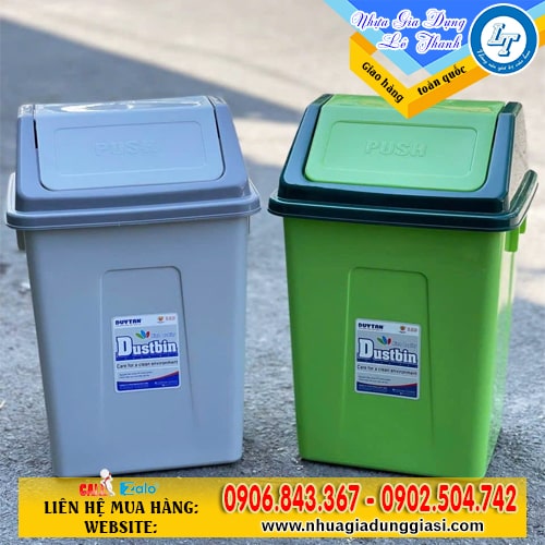 Thùng rác nhựa nắp lật Thùng rác nhựa nắp lật
