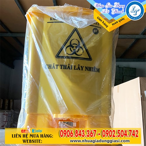 Thùng rác y tế màu vàng chất lượng giá rẻ Thùng rác y tế màu vàng chất lượng giá rẻ