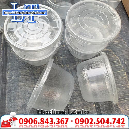 Tô nhựa 1000ml có nắp Tô nhựa 1000ml có nắp