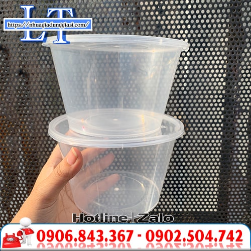 Tô nhựa 1000ml trong suốt Tô nhựa 1000ml trong suốt
