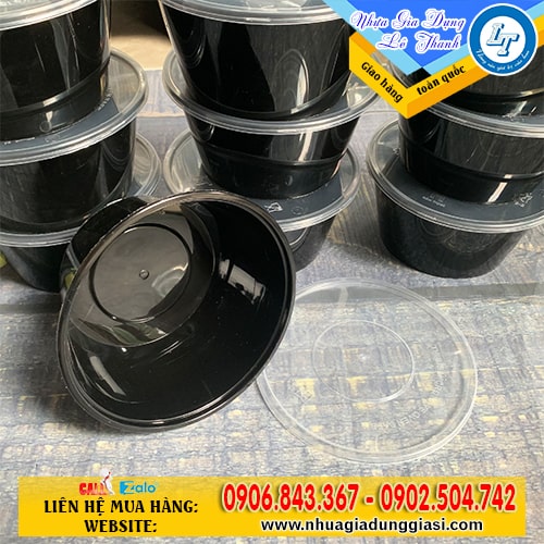 Tô nhựa PP có nắp chịu nhiệt tốt Tô nhựa PP có nắp chịu nhiệt tốt
