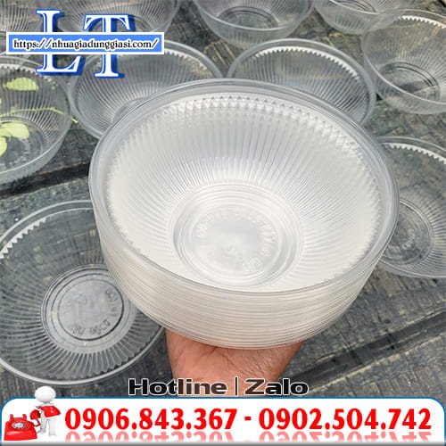 Tô nhựa sọc khía dùng 1 lần giá sỉ tốt Tô nhựa sọc khía dùng 1 lần giá sỉ tốt