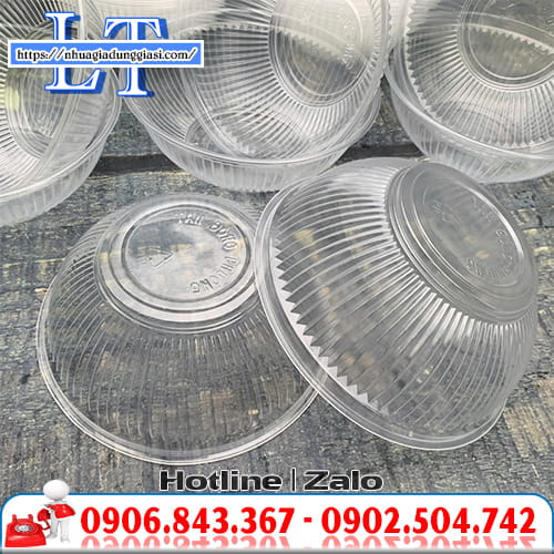 Tô nhựa sọc khía dùng 1 lần Tô nhựa sọc khía dùng 1 lần