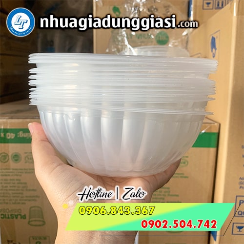 Tô nhựa trong dùng 1 lần Tô nhựa trong dùng 1 lần