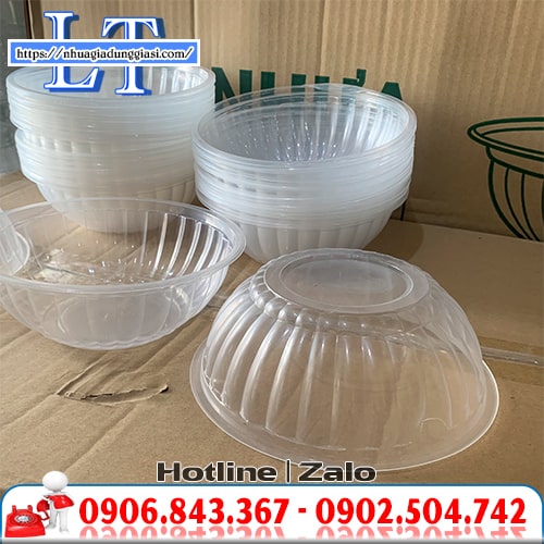 Tô nhựa trong sọc Tô nhựa trong sọc