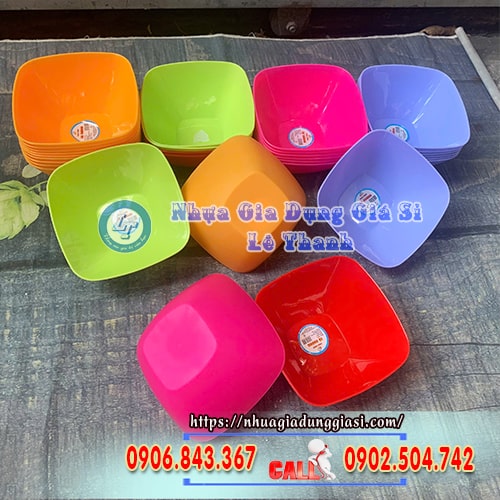 Tô nhựa vuông bền đẹp giá sỉ tận xưởng Tô nhựa vuông bền đẹp giá sỉ tận xưởng