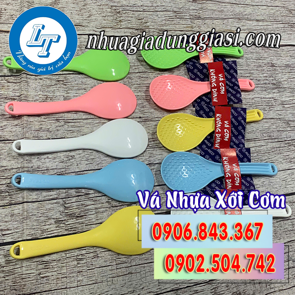 Vá nhựa xới cơm giá rẻ
