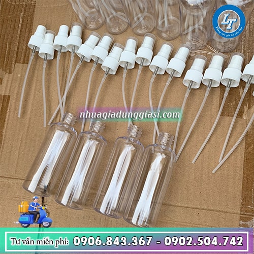 Vỏ chai xịt phun sương 100ml Vỏ chai xịt phun sương 100ml