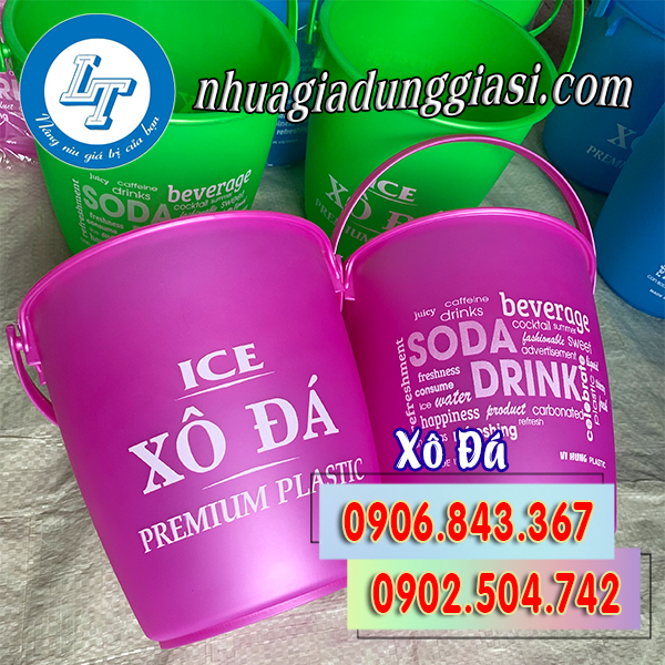 Xô đá nhựa giá rẻ