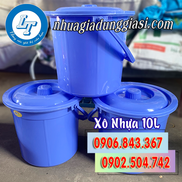 Xô nhựa 10l giá rẻ