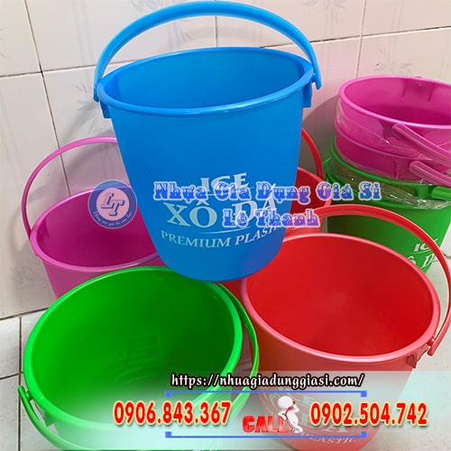 Xô nhựa đựng đá lớn Xô nhựa đựng đá lớn