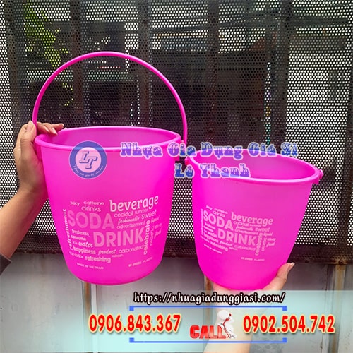 Xô nhựa đựng đá Xô nhựa đựng đá