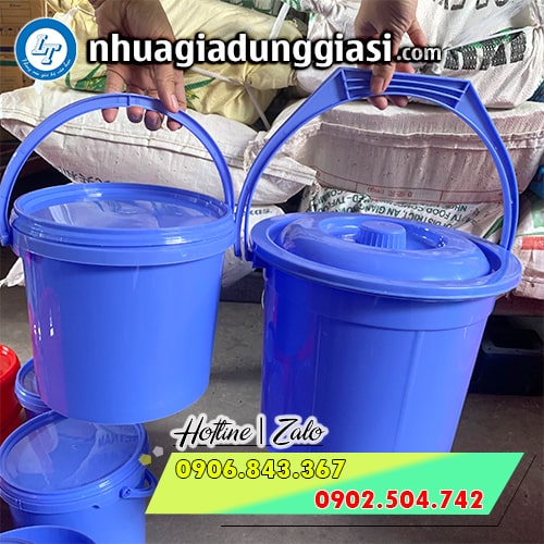 Xô nhựa đựng thực phẩm đa dạng dung tích Xô nhựa đựng thực phẩm đa dạng dung tích