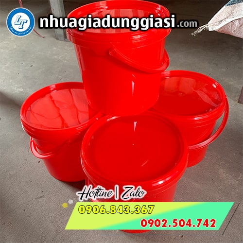 Xô nhựa đựng thực phẩm dày dặn siêu bền Xô nhựa đựng thực phẩm dày dặn siêu bền