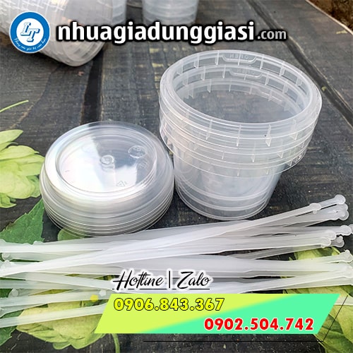 Xô nhựa mini nắp đậy và quai xách tháo rời Xô nhựa mini nắp đậy và quai xách tháo rời
