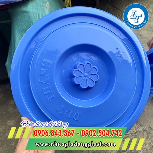 Xô nhựa tròn nắp đậy kín chắc