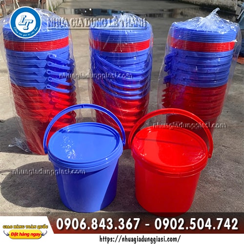 Xô thực phẩm 5l có nắp chắc chắn giá sỉ cực tốt Xô thực phẩm 5l có nắp chắc chắn giá sỉ cực tốt