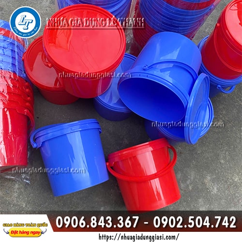 Xô thực phẩm 5l nhựa PP chính phẩm Xô thực phẩm 5l nhựa PP chính phẩm