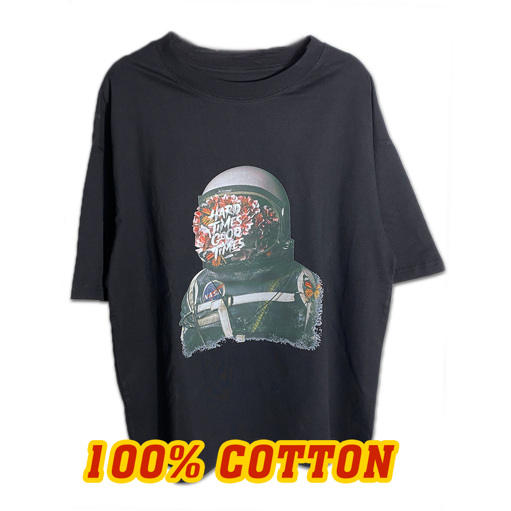 Áo thun Phi Hành Gia có áo Bigsize - 100% cotton vải dày mịn mát