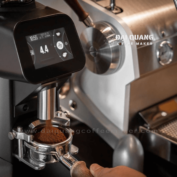 Thiết kế chi tiết phễu hạt và thân máy HeyCafé Buddy